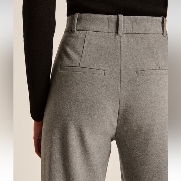 Tailored Brushed Suiting Wide Leg Pant - Picture 6 of 8